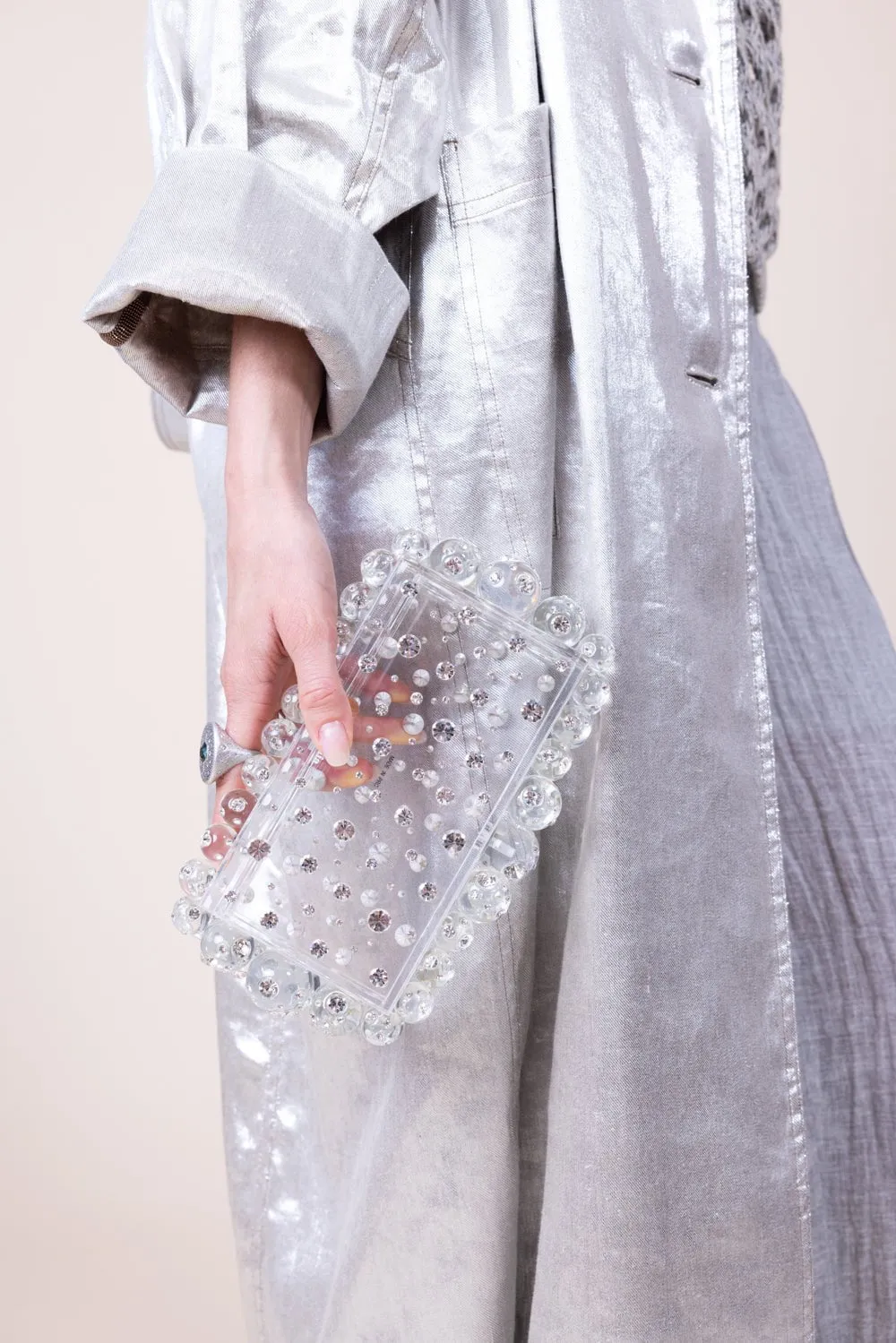 EOS Clutch - Clear Crystal